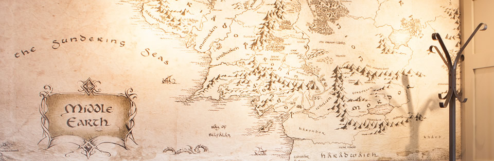 a map of Middle Earth